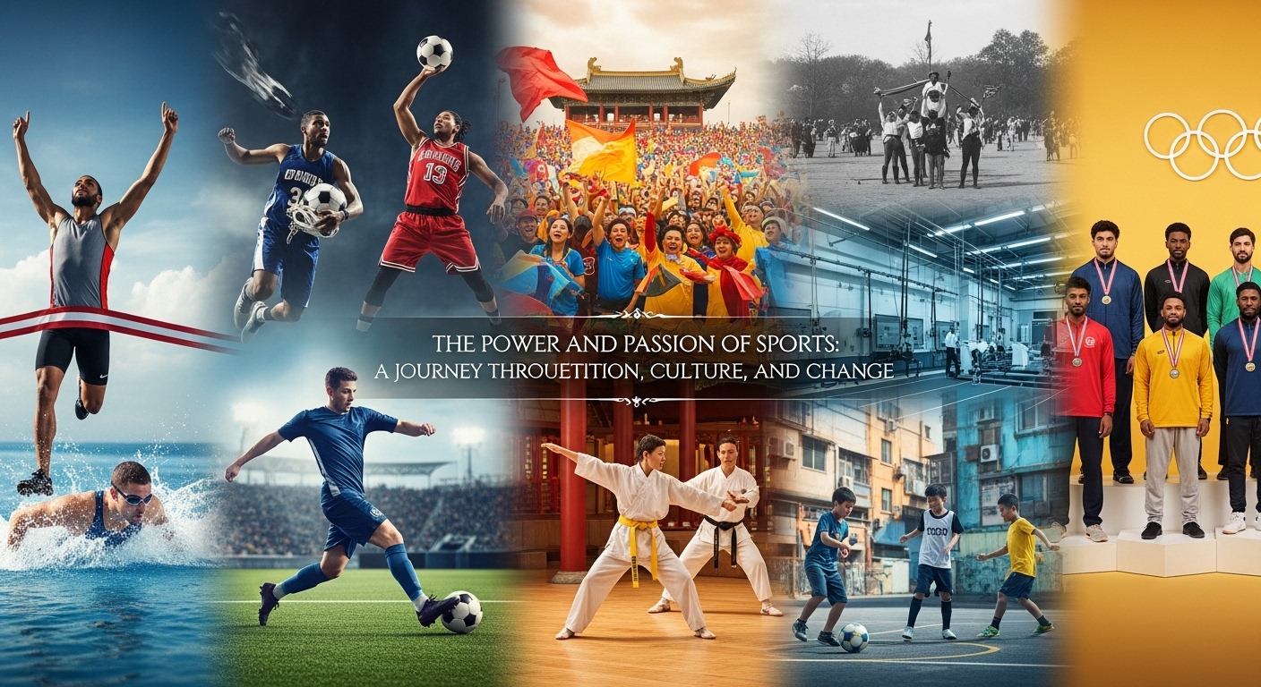 The World of Sports: Unity, Passion, and the Spirit of Competition